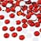 John Bead Acrylic Round Flat Back Rhinestones, 10mm